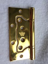 Dobradiça de bronze do resplendor do aço da cor do GP da longa vida para a utilização da porta da mobília