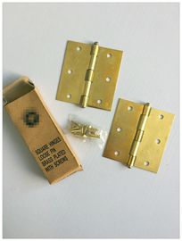 Tipo quadrado da cópia de bronze contínua do Bb de 4 dobradiças de porta da polegada a instalação fácil fraca do Pin