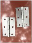 Cor personalizada do tamanho das dobradiças de porta do metal ISO9001 tratamento Unpolished resistente