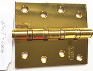 Cor de bronze Shinning da luz alta principal lisa das dobradiças de porta do rolamento de esferas para a porta de madeira pesada