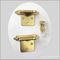 Dobradiças de porta a mola comerciais de fecho automático para o bronze brilhante do hardware da mobília chapeado